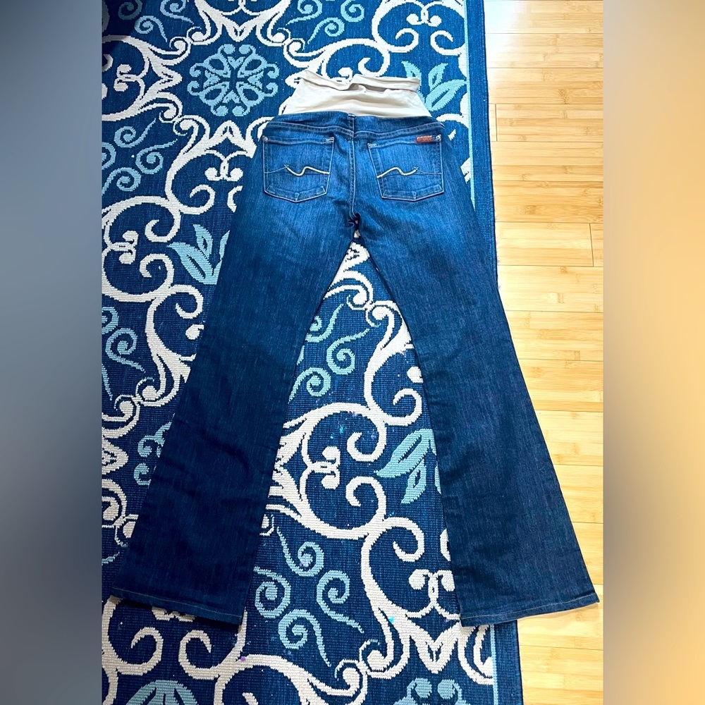 7 for All Mankind skinny maternity jean sz 27 nwot